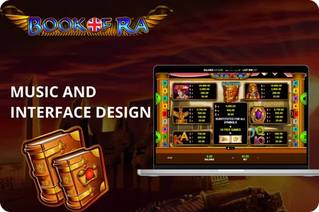 Book of Ra Music and Interface Design